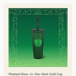 Wicked + Starbucks glow in the dark limited edition Tumblr